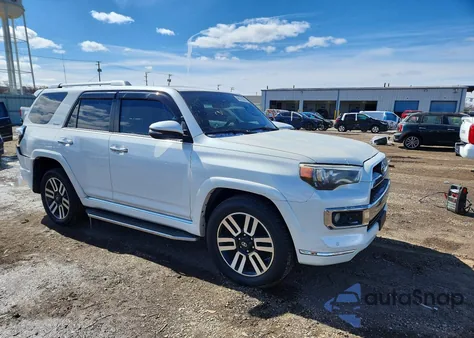 2016 Toyota 4Runner Limited from USA, damaged, VIN JTEZU5JR2G5145989